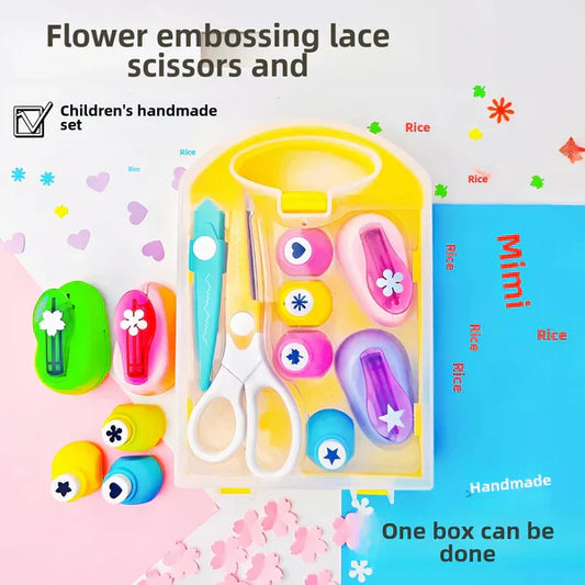 🧸 Kit Créatif de Perforatrices DIY pour Enfants