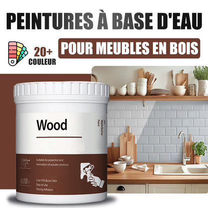👍🍃Peinture de réparation et de rénovation de meubles en bois écologique, sans odeur, à base d'eau