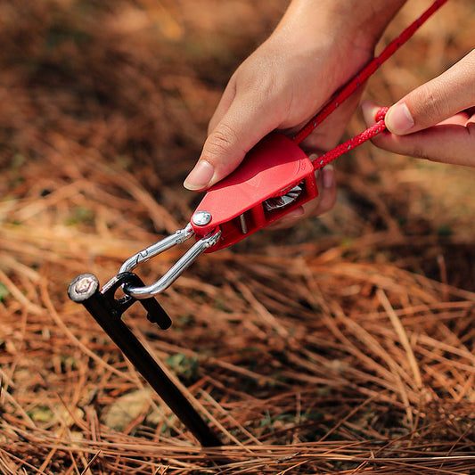 🪢Corde de camping portable et réglable🌳