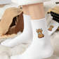 🐮 50 % de réduction ! Chaussettes pelucheuses à vache des Highlands – Cachemire, isolation thermique & broderie mignonne ! 🧦❄️