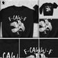 T-shirt Graphique Humoristique Corbeau – Dites-le avec un « Caw »