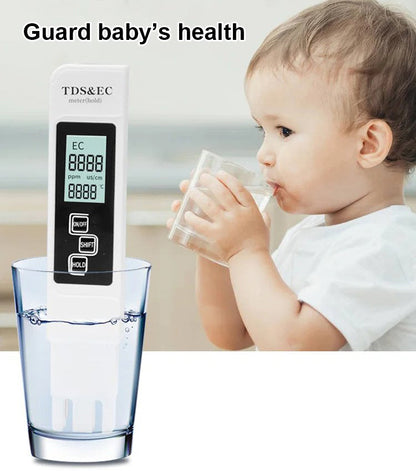 Testeur numérique de qualité de l'eau, compteur TDS