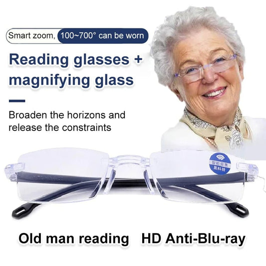 Lunettes de lecture à zoom automatique