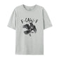 T-shirt Graphique Humoristique Corbeau – Dites-le avec un « Caw »