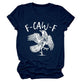 T-shirt Graphique Humoristique Corbeau – Dites-le avec un « Caw »