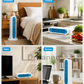 【Rafraîchissez toute la pièce en 90 secondes】Ventilateur colonne — un climatiseur pouvant être utilisé aussi bien en position verticale qu'horizontale