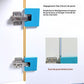 📢📢50 % de réduction✨Le Easy Hinge Mate🔧Votre solution rapide pour l'installation de portes