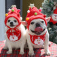 🎄Adorable bonnet à pompon en forme de sapin de Noël🎅