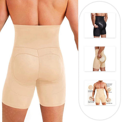 Sous-vêtements gainants taille haute pour homme