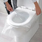 👍Faites attention à l'hygiène et à la santé✅Housse de siège de toilette jetable en plastique biodégradable📢📢50 % de réduction！！！