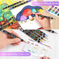 🔥Stylo à peinture acrylique à double pointe - 24/48/72 couleurs
