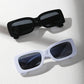 Summer Simple Square-Frame Lightweight Sunglasses