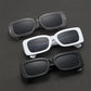 Summer Simple Square-Frame Lightweight Sunglasses