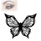 Pochoir eye-liner papillon réutilisable et flexible