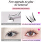 🎉Les faux cils réalistes et imperméables sont livrés avec leur propre bande adhésive, de sorte qu'aucune colle supplémentaire n'est nécessaire.👁️💫