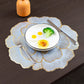 Set de Table Décoré avec Estampage à Chaud et Isolant Thermique