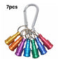Porte-clés avec porte-embouts de tournevis hexagonaux de 1/4 pouces