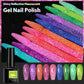 Vernis à Ongles en Gel Brillant Fluorescent Réfléchissant