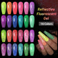 Vernis à Ongles en Gel Brillant Fluorescent Réfléchissant
