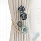 Flower Curtain Tiebacks Clips Twist