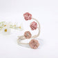 Flower Curtain Tiebacks Clips Twist