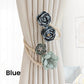 Flower Curtain Tiebacks Clips Twist