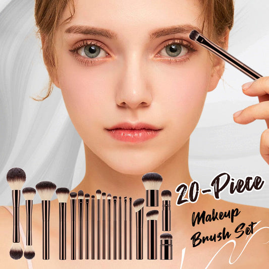 Ensemble de 20 pinceaux de maquillage