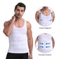 Maillot de corps amincissant pour homme, contrôle du ventre et de la poitrine