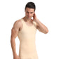 Maillot de corps amincissant pour homme, contrôle du ventre et de la poitrine