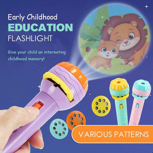 Lampe de Poche de Projection Éducative pour Enfants