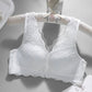 Soutien-gorge push-up sans armatures à fermeture avant en dentelle