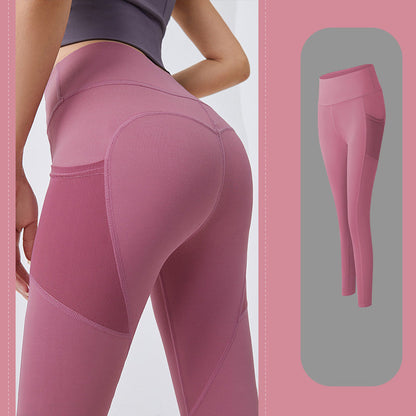 Leggings de yoga à taille haute pour femmes avec contrôle du ventre