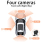 Enregistreur de Voiture à 4 Canaux 1080P