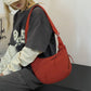 Sac à Bandoulière Élégant en Nylon en Forme de Croissant
