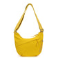 Sac à Bandoulière Élégant en Nylon en Forme de Croissant