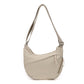 Sac à Bandoulière Élégant en Nylon en Forme de Croissant