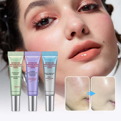 Crème Correctrice Gelée d’Eau Éclaircissante Rouge Naturelle