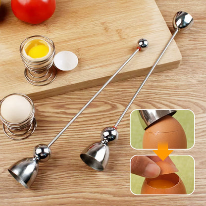 Eierköpfer aus Edelstahl für die Küche