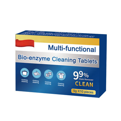 ⏳Réduction limitée de 50%💥Joli cadeau*Comprimés nettoyants bio-enzymes multifonctionnels🌸