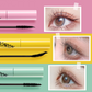 Mascara waterproof anti-bavures pour allonger, densifier et recourber les cils