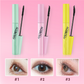 Mascara waterproof anti-bavures pour allonger, densifier et recourber les cils