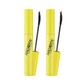 Mascara waterproof anti-bavures pour allonger, densifier et recourber les cils