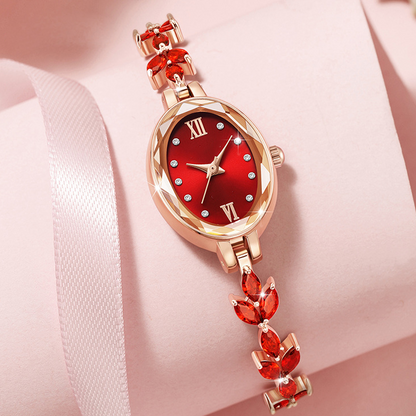 Montre à quartz élégante et étanche pour femme