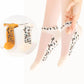 Chaussettes en maille transparente