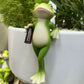 Figurines de grenouilles miniatures Décorations végétales