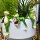 Figurines de grenouilles miniatures Décorations végétales