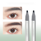 Crayon à Sourcils Étanche et Longue Tenue avec Pointes de Fourchettes Multiples