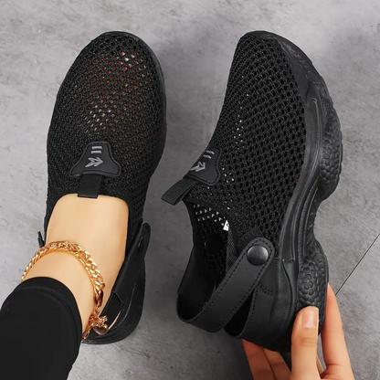 🔥 50 % dès maintenant ! 👟🌿 Baskets orthopédiques respirantes et antidérapantes pour femmes, conçues pour la randonnée et les activités de loisirs 🚶‍♀️🏞️✨