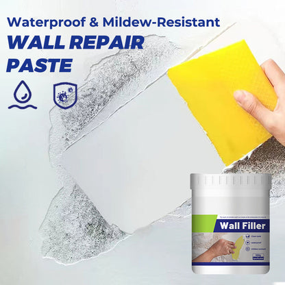 🏆Livraison limitée dans le temps papier abrasif + grattoir🔥Pâte de réparation murale imperméable et résistante à la moisissure✨