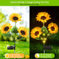 🔥2025 Hot Sale🔥Lampes solaires à LED pour jardin en forme de tournesol🌻